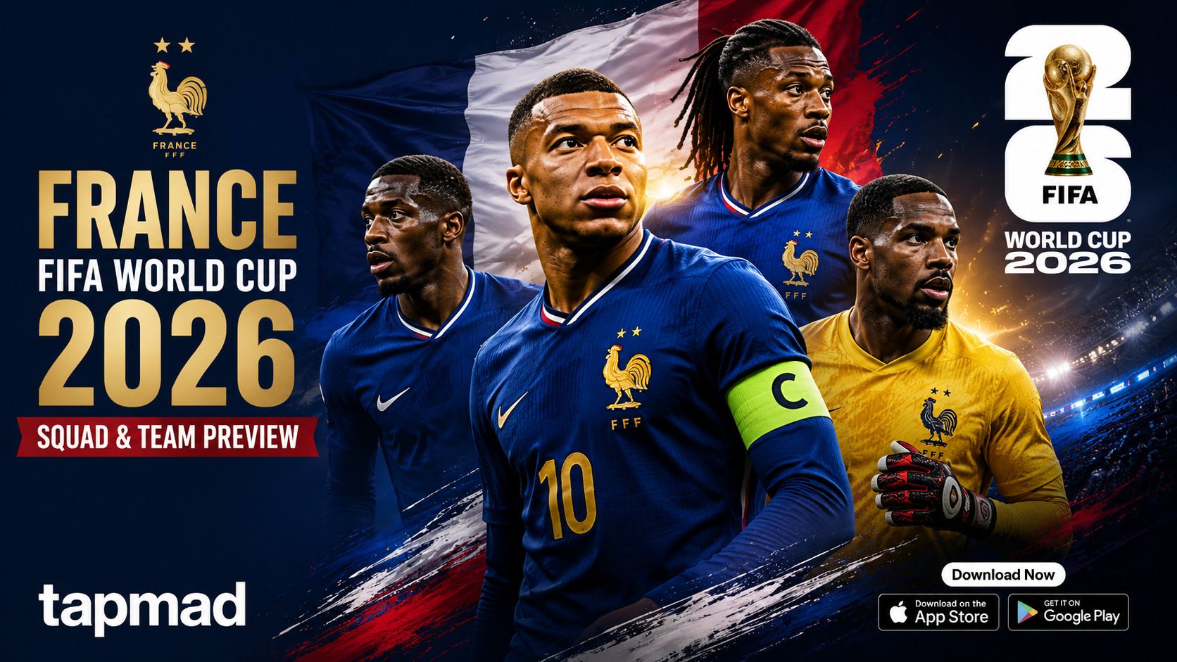 1672x941 France FIFA World Cup 2026 Squad Announcement and Team Preview