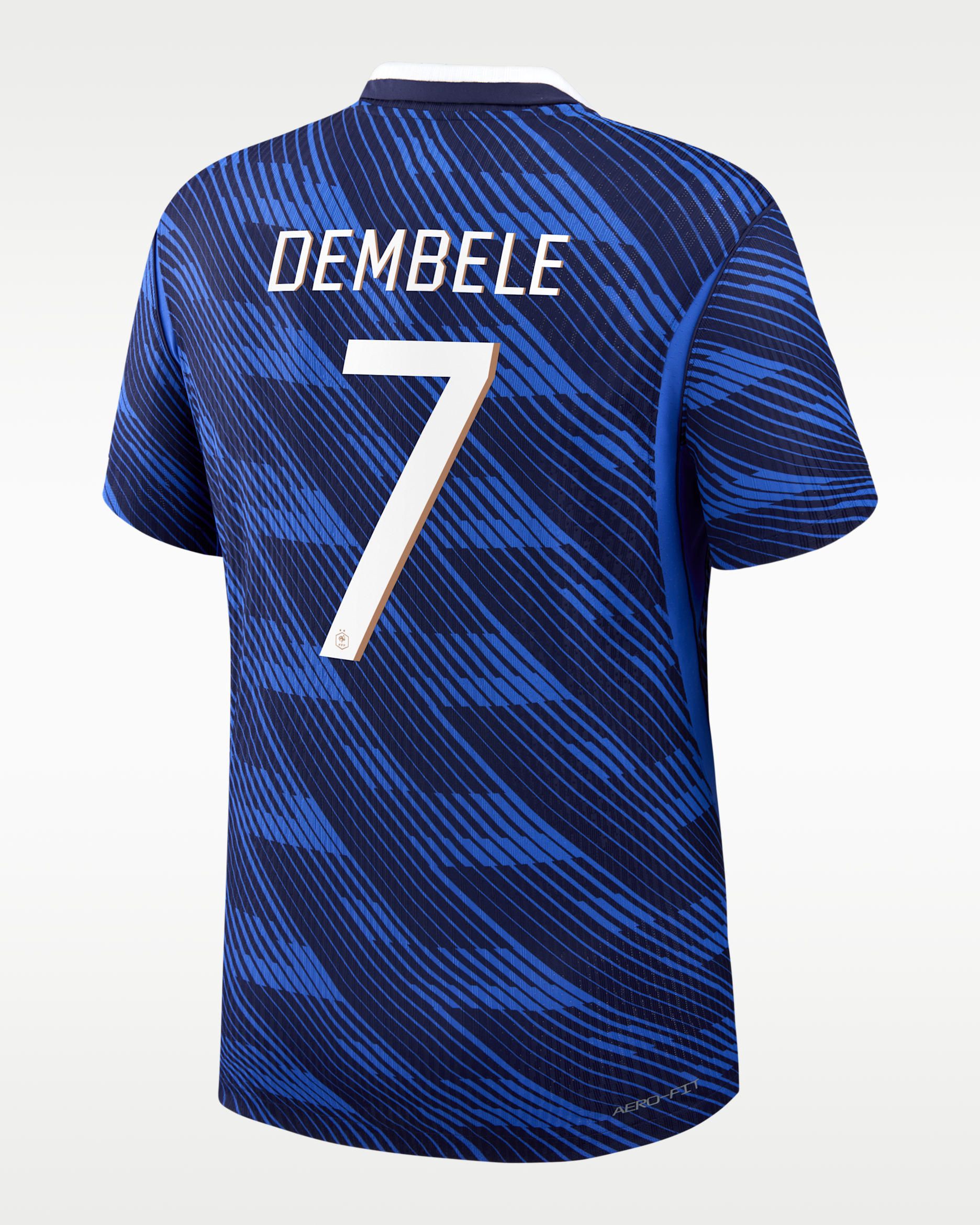1872x2340 Ousmane Dembélé France National Team 2026 Match Home Men's Nike Dri FIT ADV Soccer Jersey.