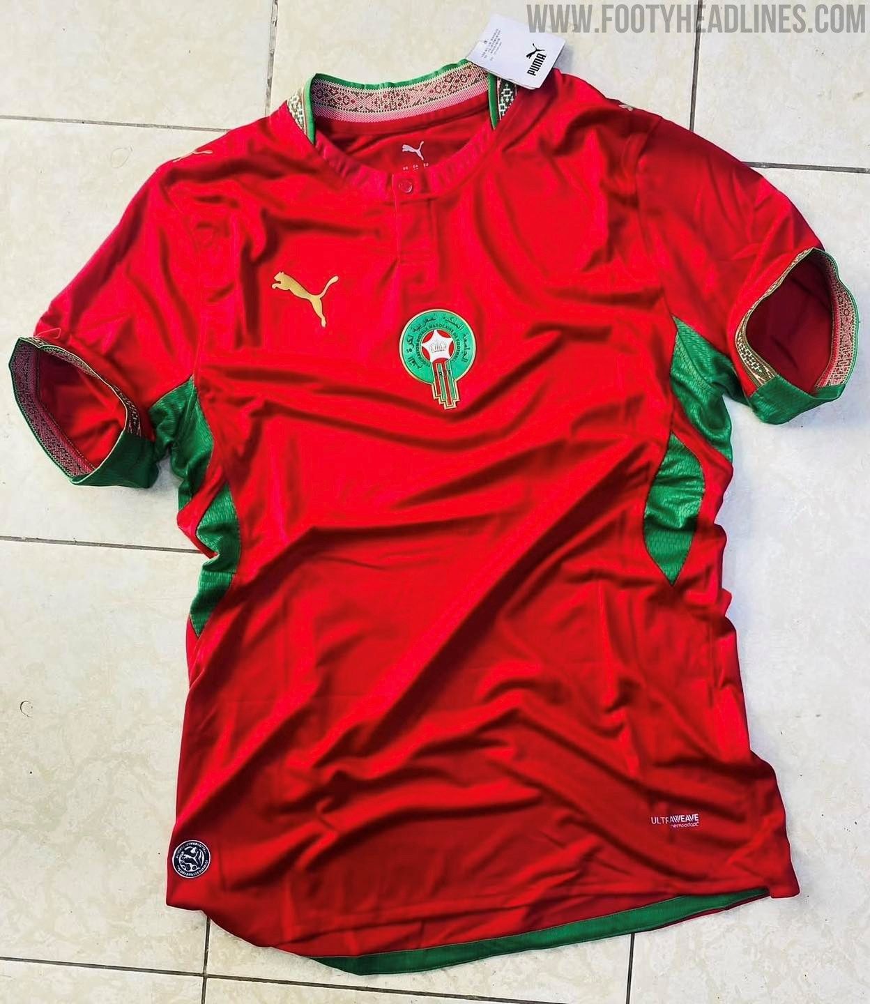 1248x1440 Morocco 2026 Home Kit Leaked