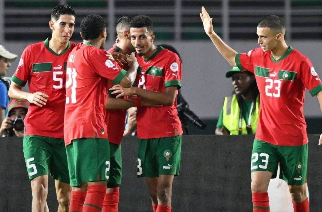 1100x724 World Cup 2026. Morocco vs. Zambia of Africa