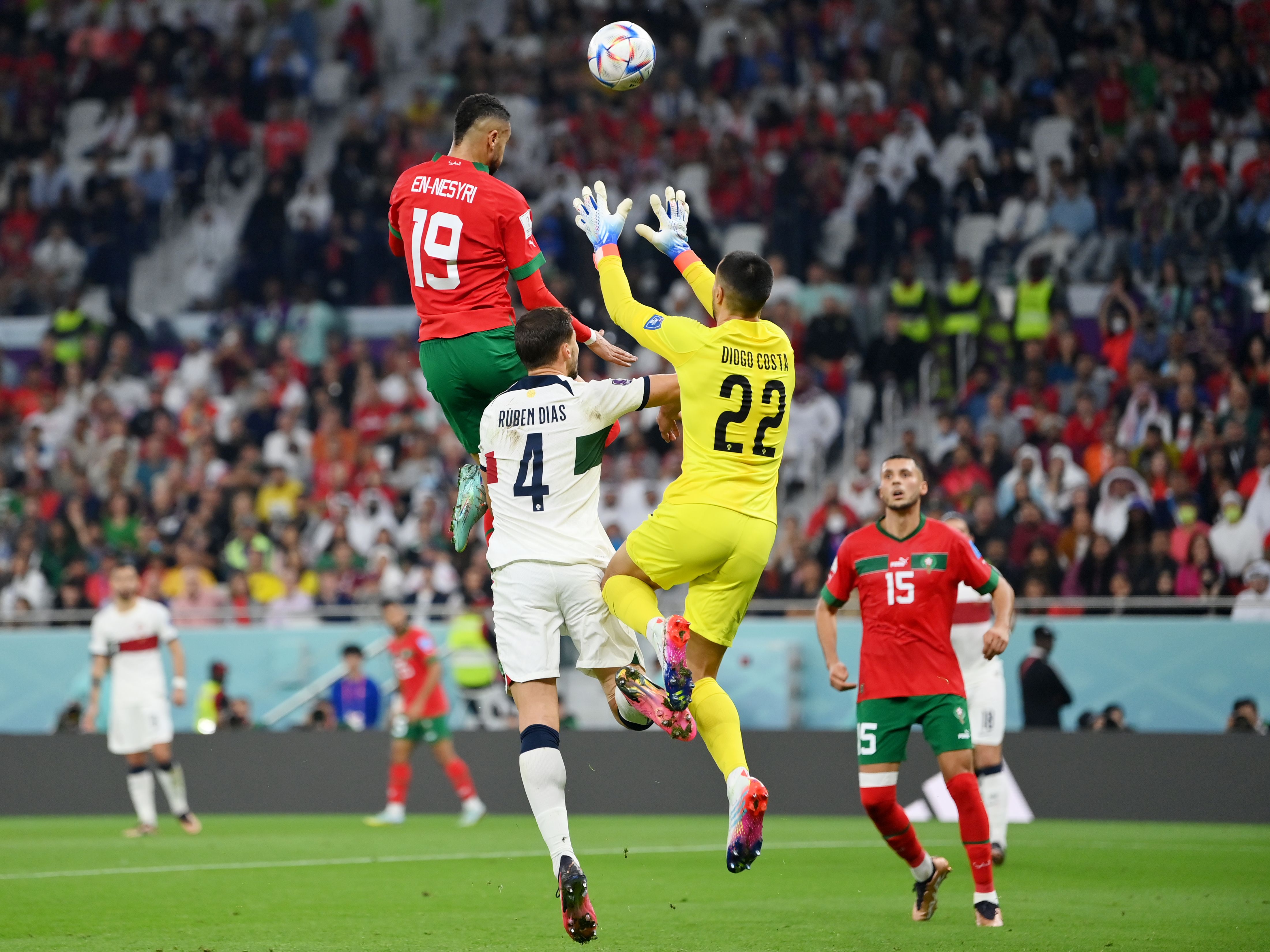 4404x3302 Morocco eliminates Portugal in quarterfinals of World Cup