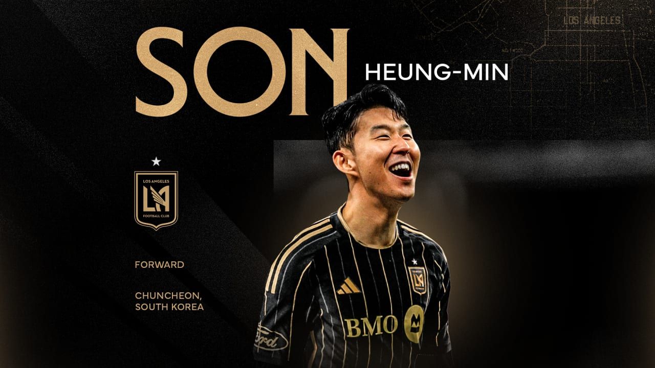 1280x720 LAFC Signs Global Football Icon Son Heung Min. Los Angeles Football Club