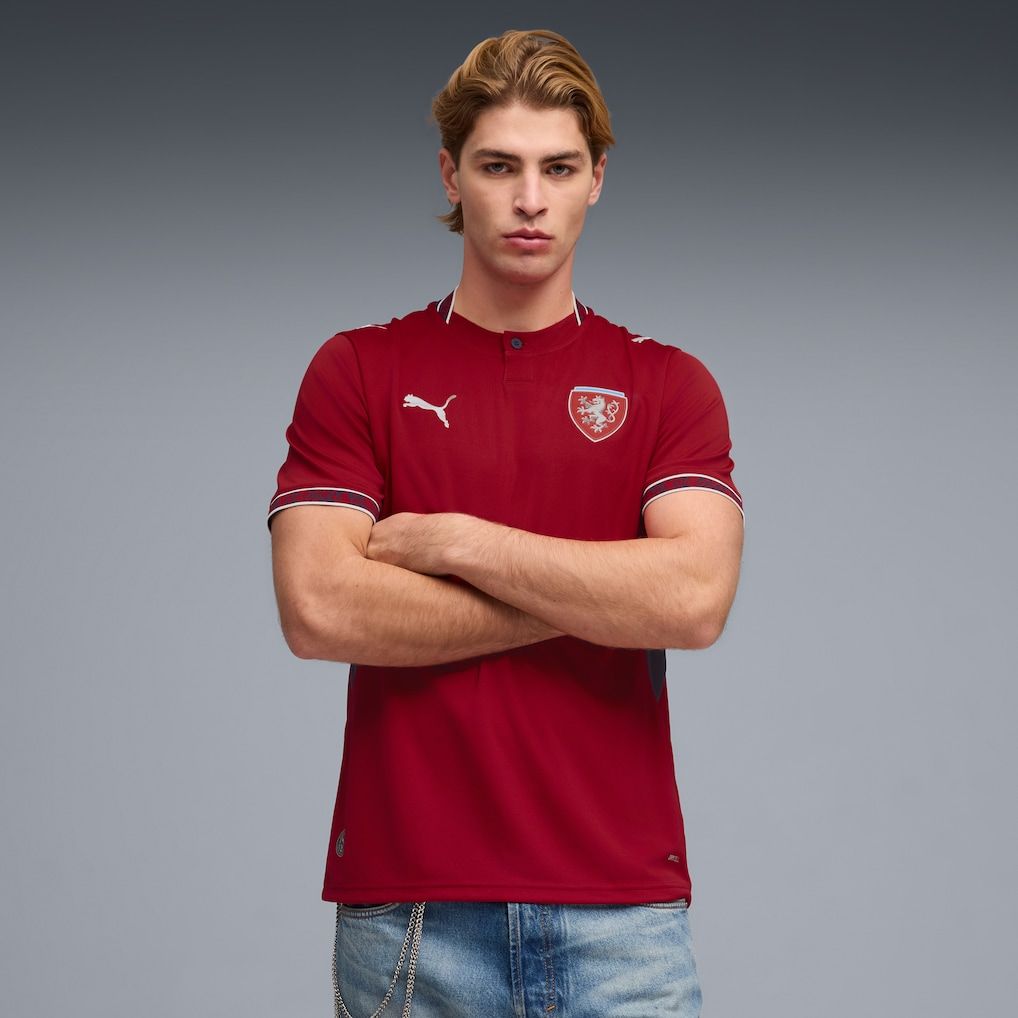 1018x1018 Czech Republic National Team Puma 2026 Home Replica Jersey