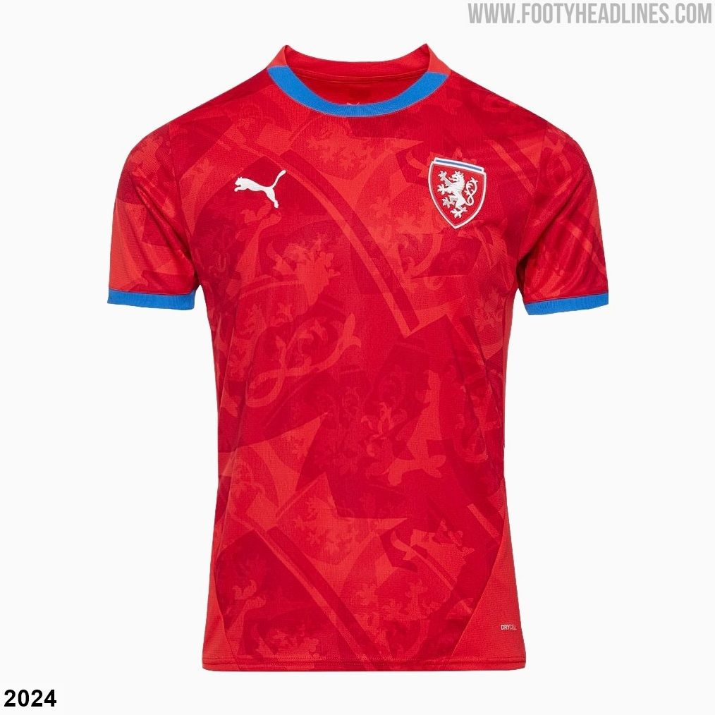 1014x1014 Czech Republic 2026 Home Kit Released to Iconic 1996 Home Kit