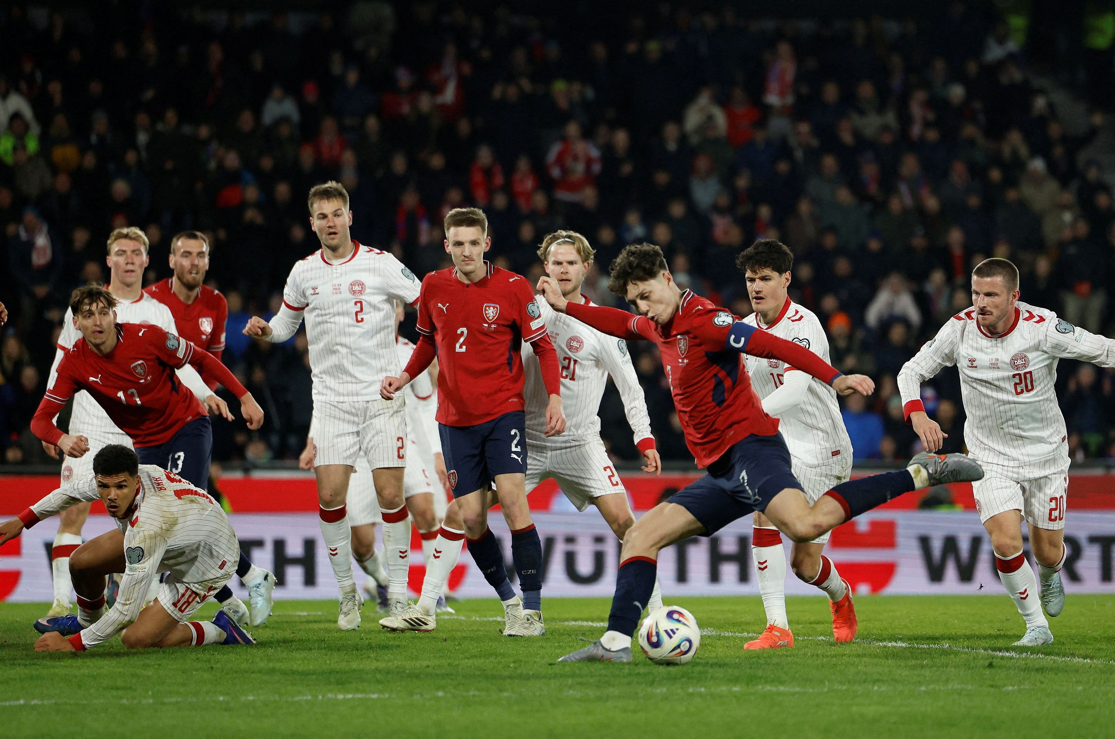 3840x2543 Czech Republic Defeats Denmark to Become 45th Country Qualified for the World Cup