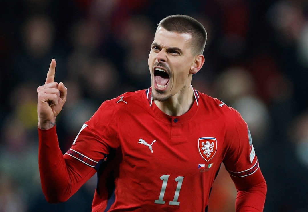 1080x743 Czechs book World Cup playoff final spot after penalty shootout win against Ireland