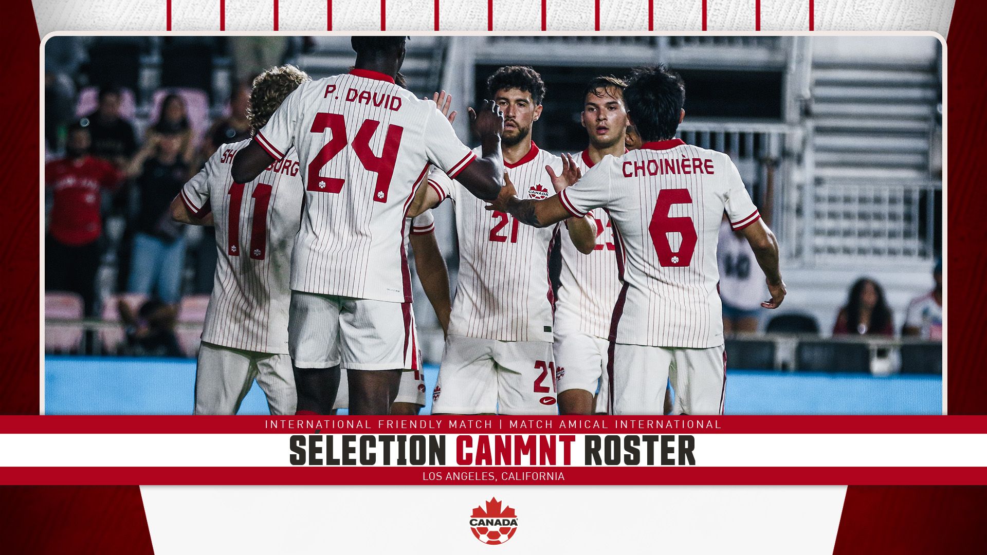 1920x1080 CANMNT Squad Named for January: Canada's “Road to 2026” Begins with Training Camp and Match v. Guatemala