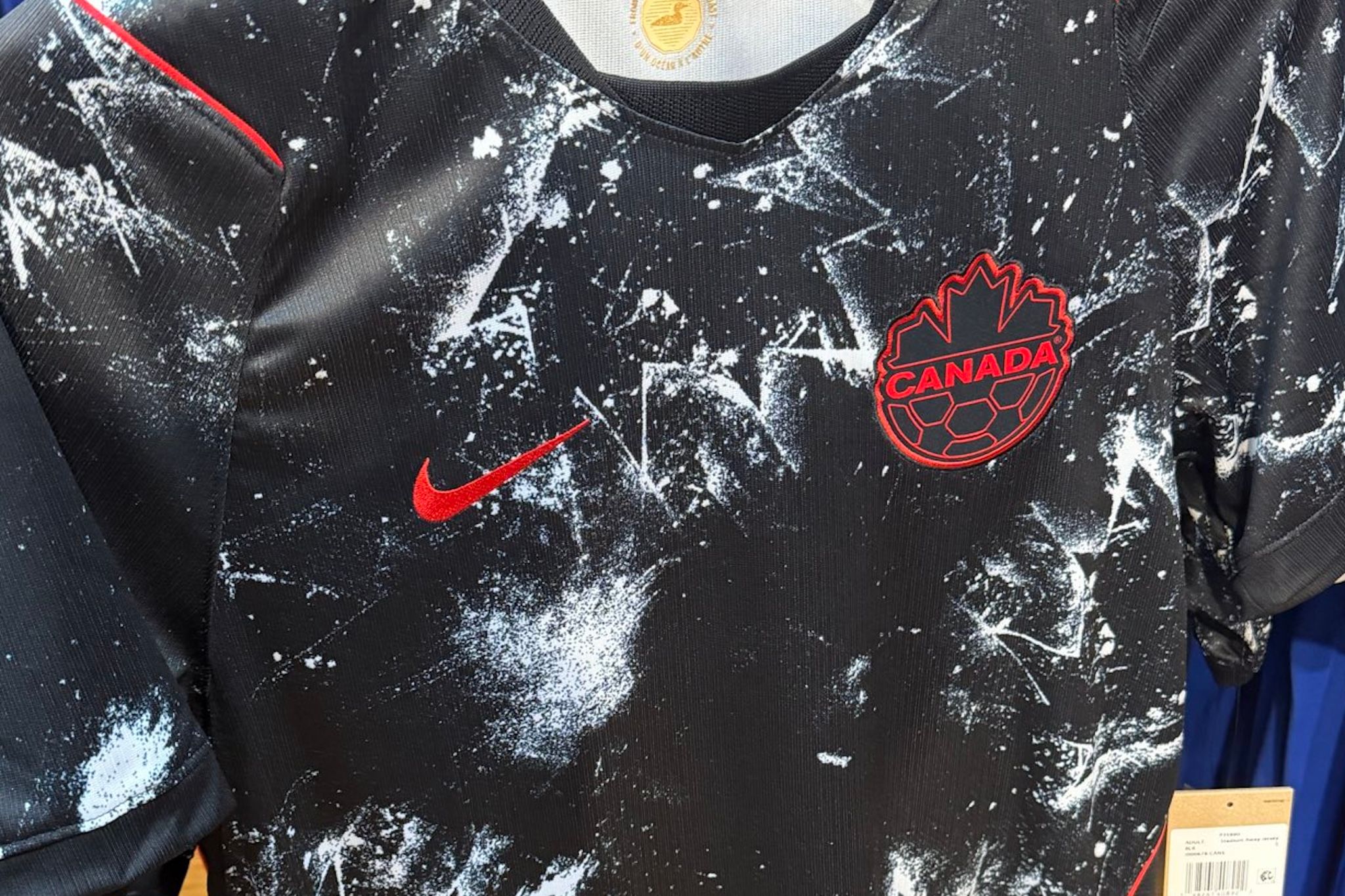 2048x1365 New black Canada Soccer jersey leaks ahead of FIFA World Cup
