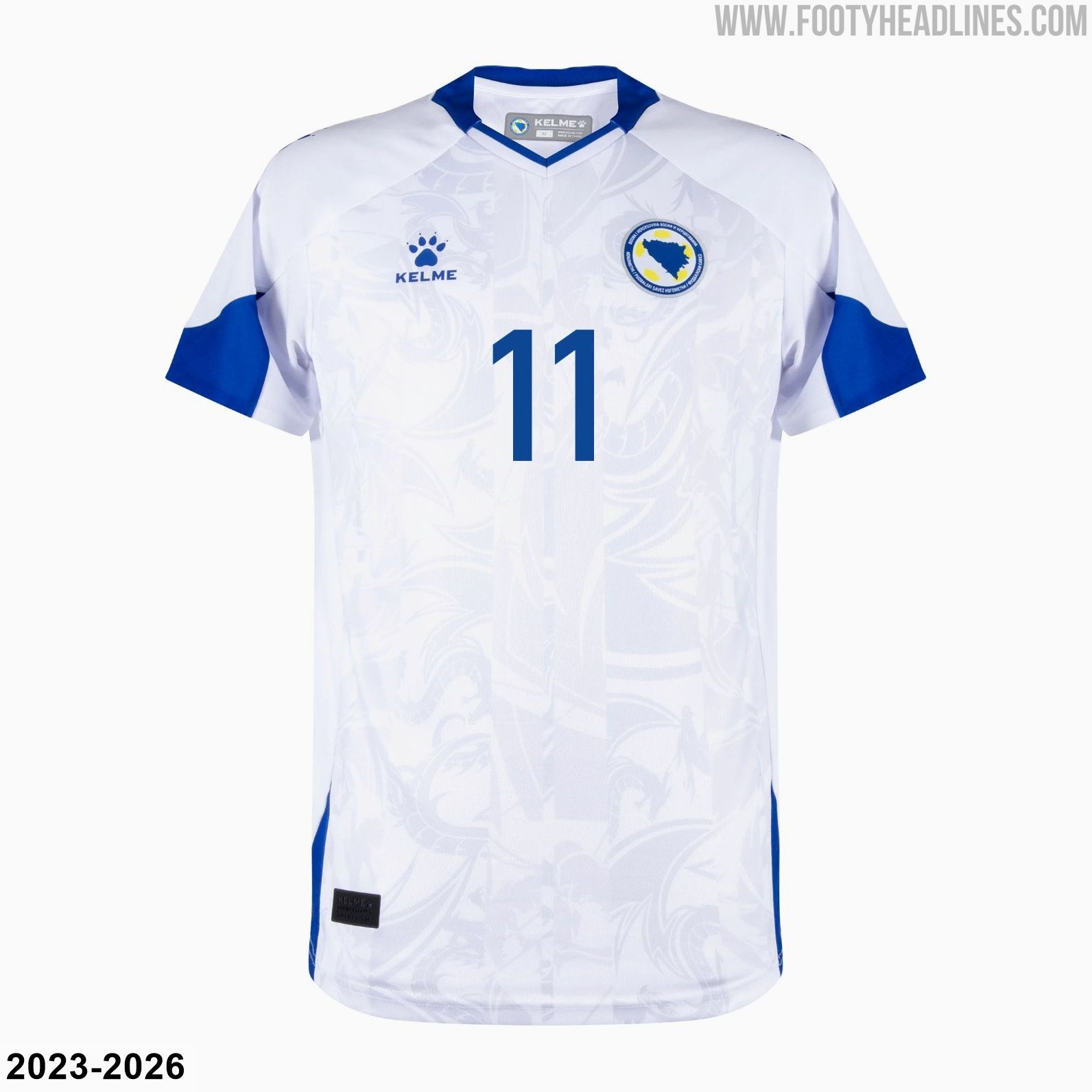 1592x1592 Bosnia and Herzegovina 2026 World Cup Kits to Be Debuted Next Month