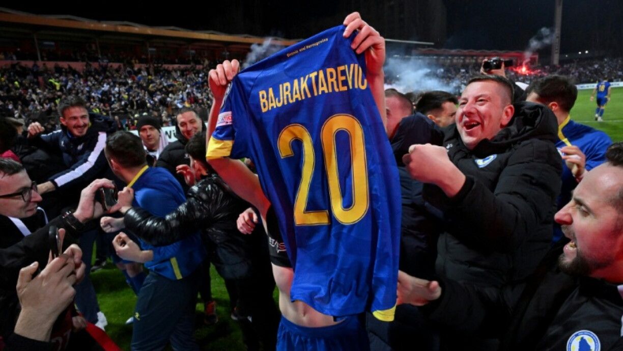 1224x689 Nationwide celebration: 'Indescribable': Bosnia jubilant after securing World Cup return