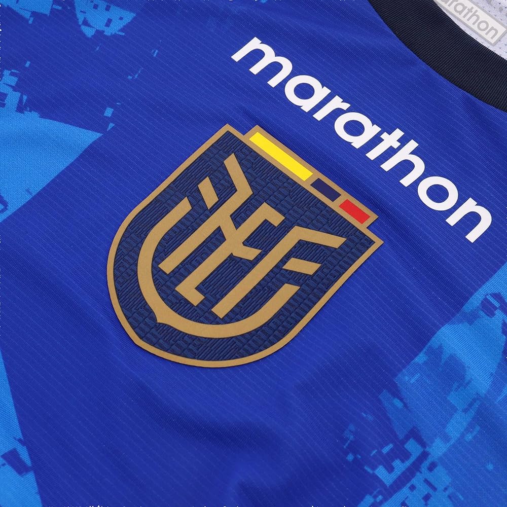 1000x1000 FEF Men's Ecuador Training Jersey 2 qualifiers 2026 Medium Blue : Clothing, Shoes & Jewelry