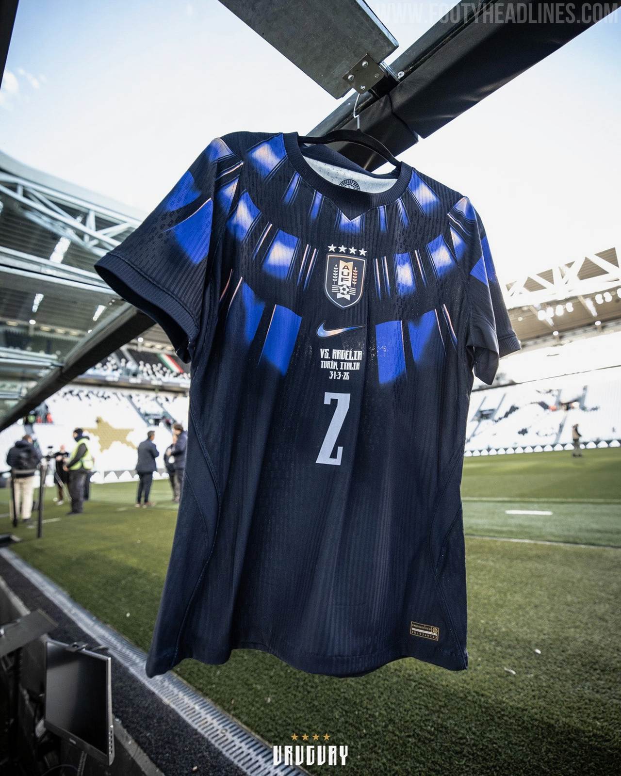 1280x1600 Uruguay 2026 World Cup Away Kit Debuted Panther Vibes Very Low