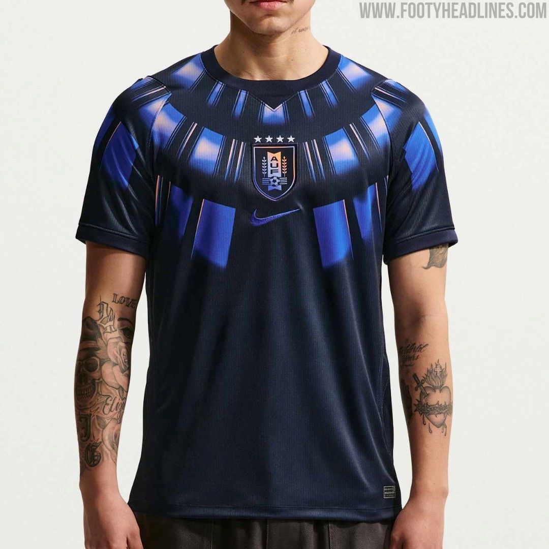 1080x1080 Uruguay 2026 World Cup Away Kit Debuted Panther Vibes Very Low