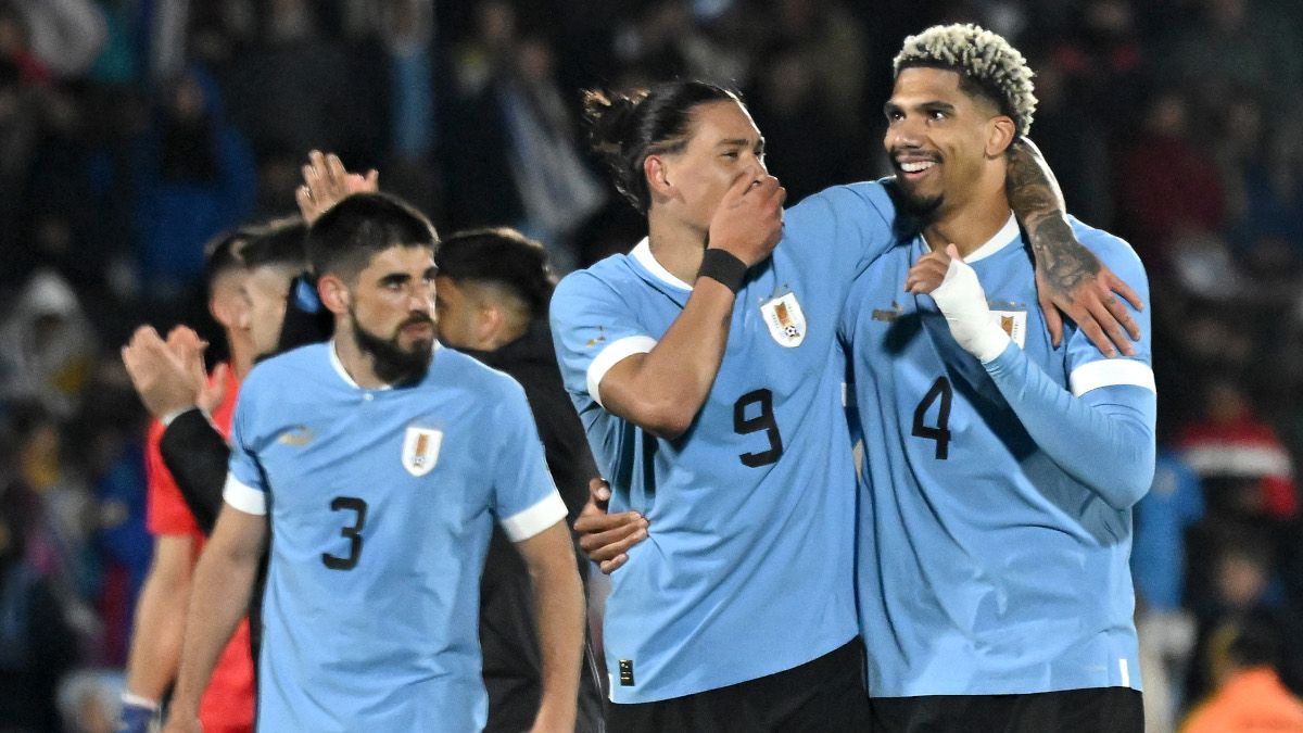 1200x675 Nunez strikes as Uruguay upset Brazil in 2026 qualifiers. football