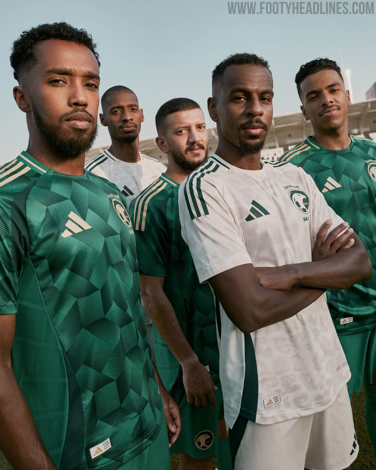 1280x1600 Saudi Arabia 2024 Home & Away Kits Released