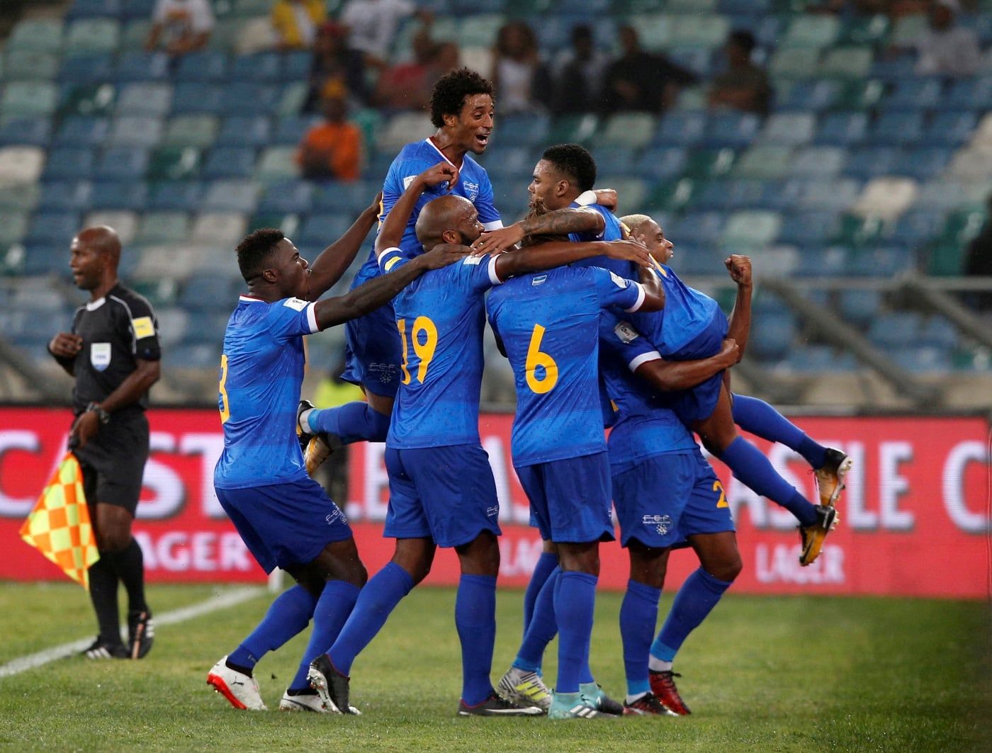 1400x1063 Cape Verde erupts in celebration after first World Cup qualification