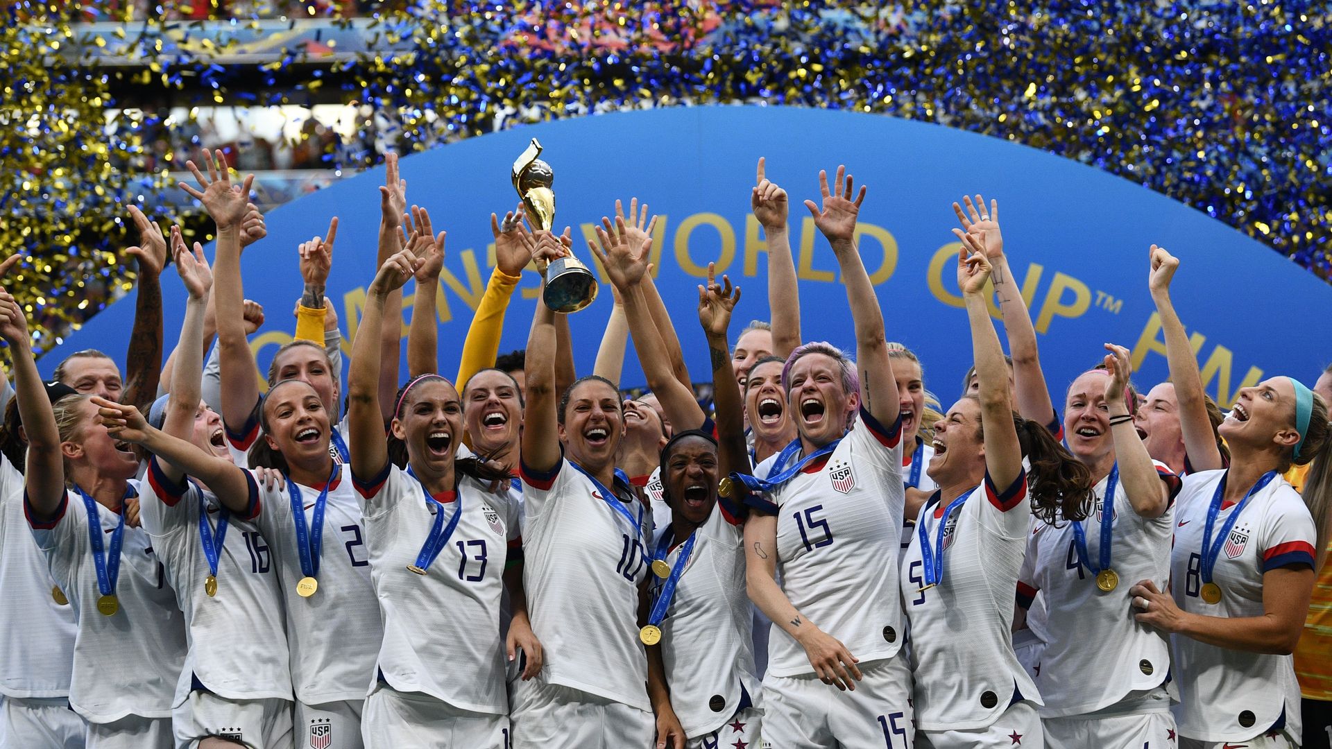 1920x1080 Women's World Cup: U.S. beats Netherlands in France final