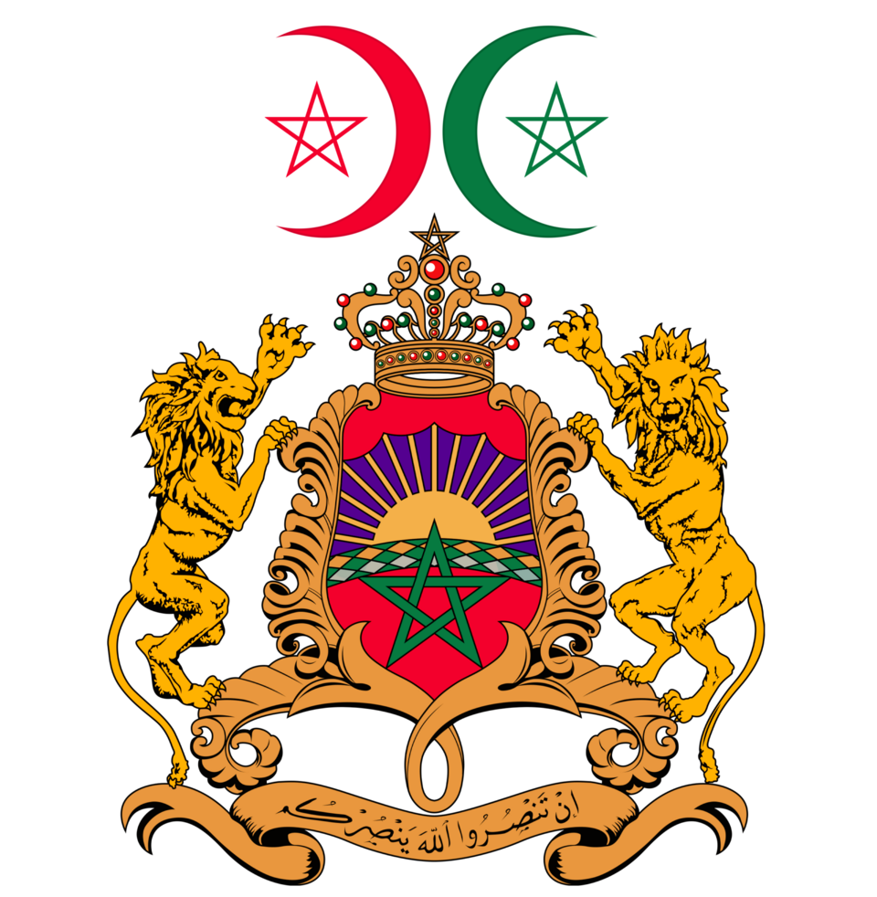 960x982 Armoirie du royaume du Maroc.png