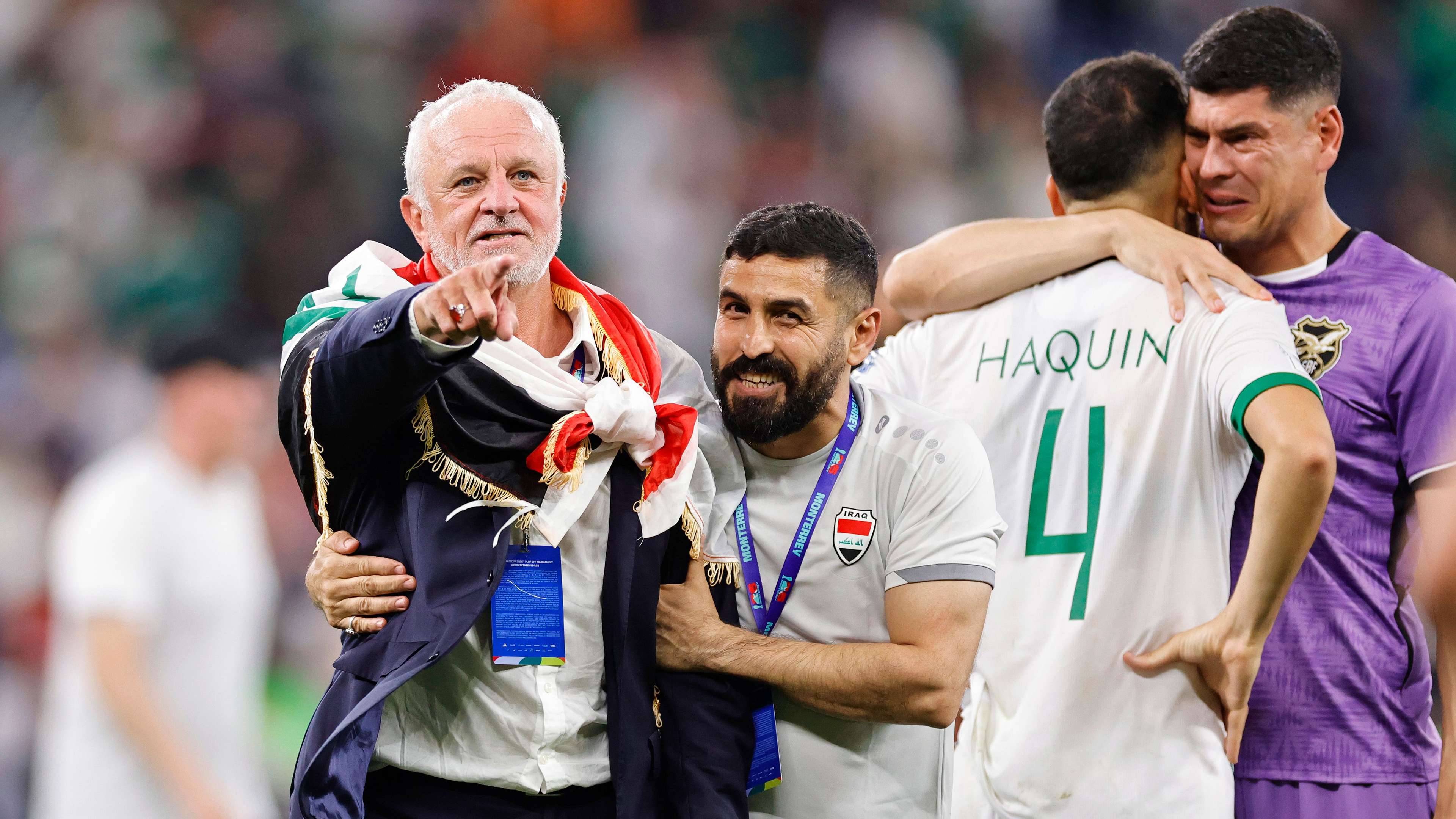3840x2160 Iraq coach: We will surprise the world at the World Cup. Goal.com US
