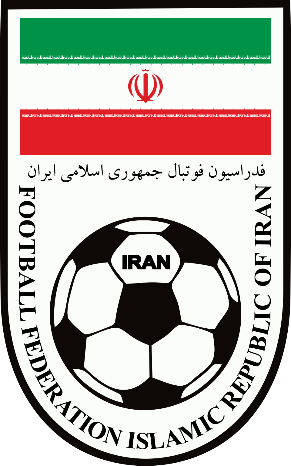960x1537 Football Federation Islamic Republic of Iran logo.svg