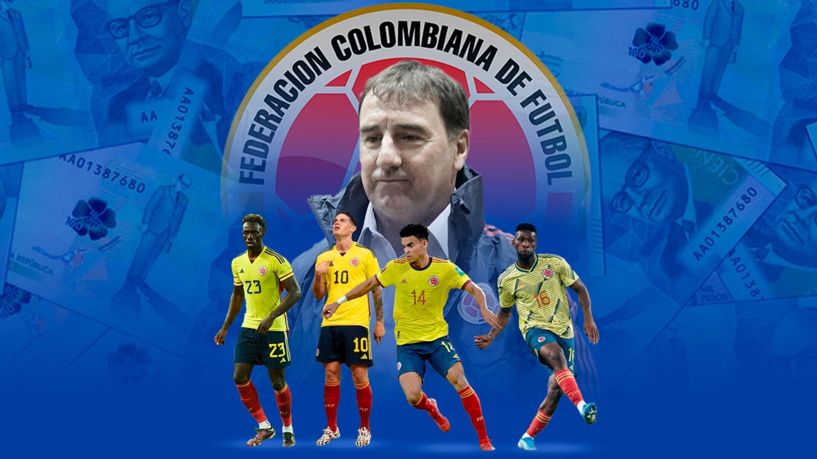 1600x900 Cuánto cuesta la selección Colombia: este es el valor de la nómina convocada por Néstor Lorenzo