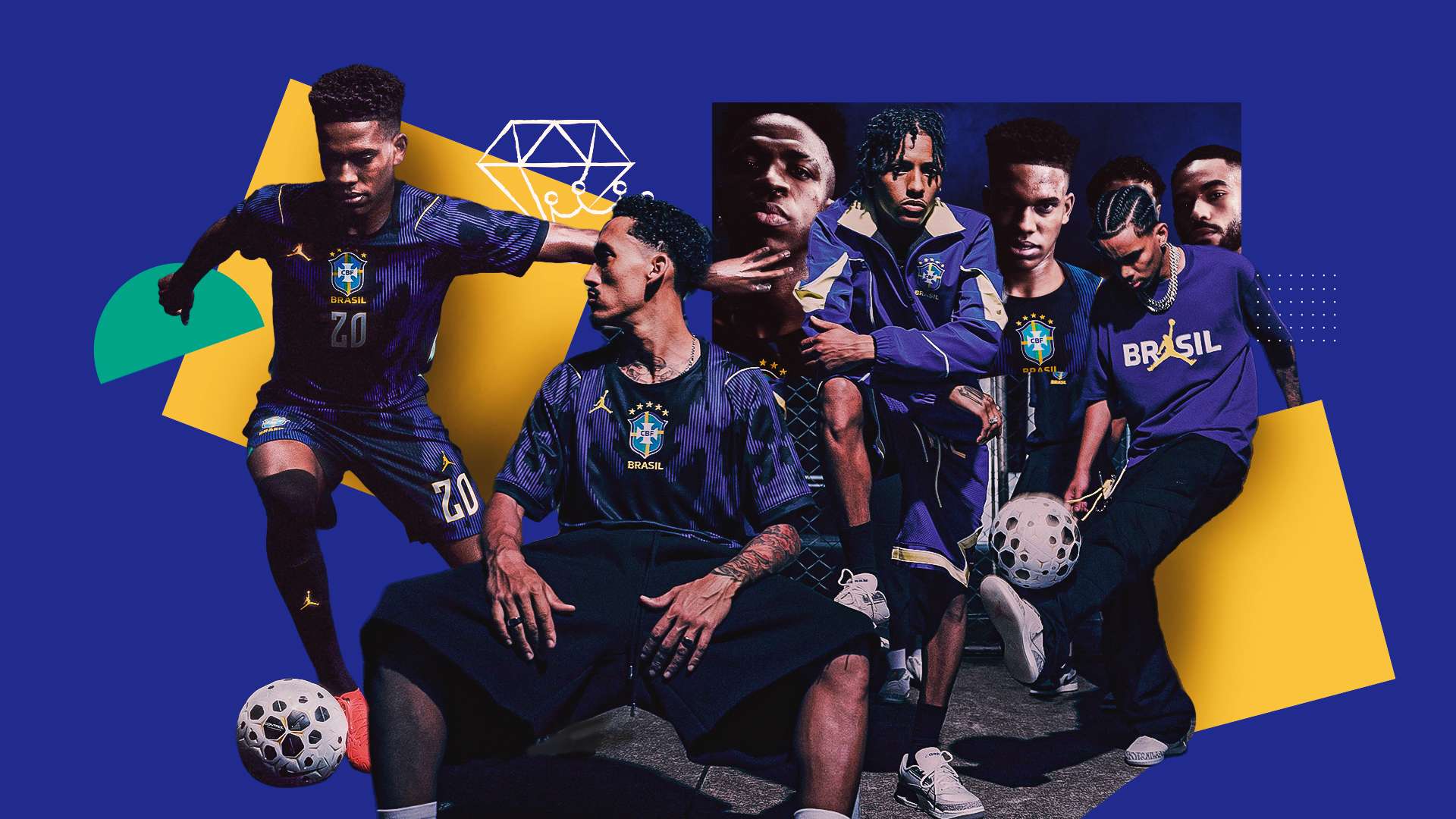 1920x1080 Brazil & Nike are playing a whole different ball game! Why the Selecao's historic Jordan collaboration is seismic in a World Cup year. Goal.com US
