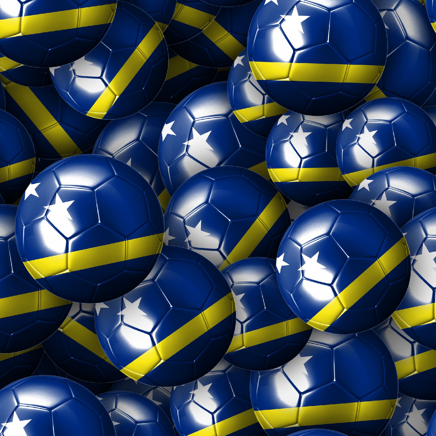 1500x1500 Curacao Soccer Balls Pattern