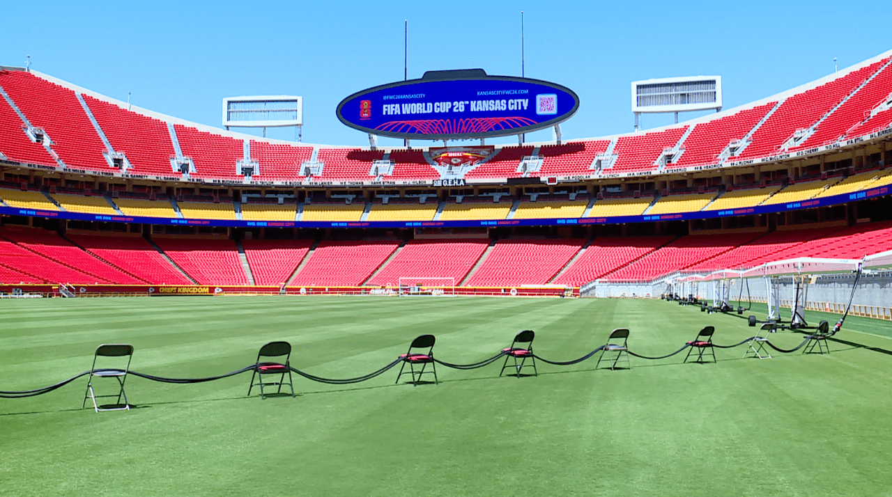 1280x714 GEHA Field at Arrowhead Stadium starts transformation for FIFA World Cup 2026