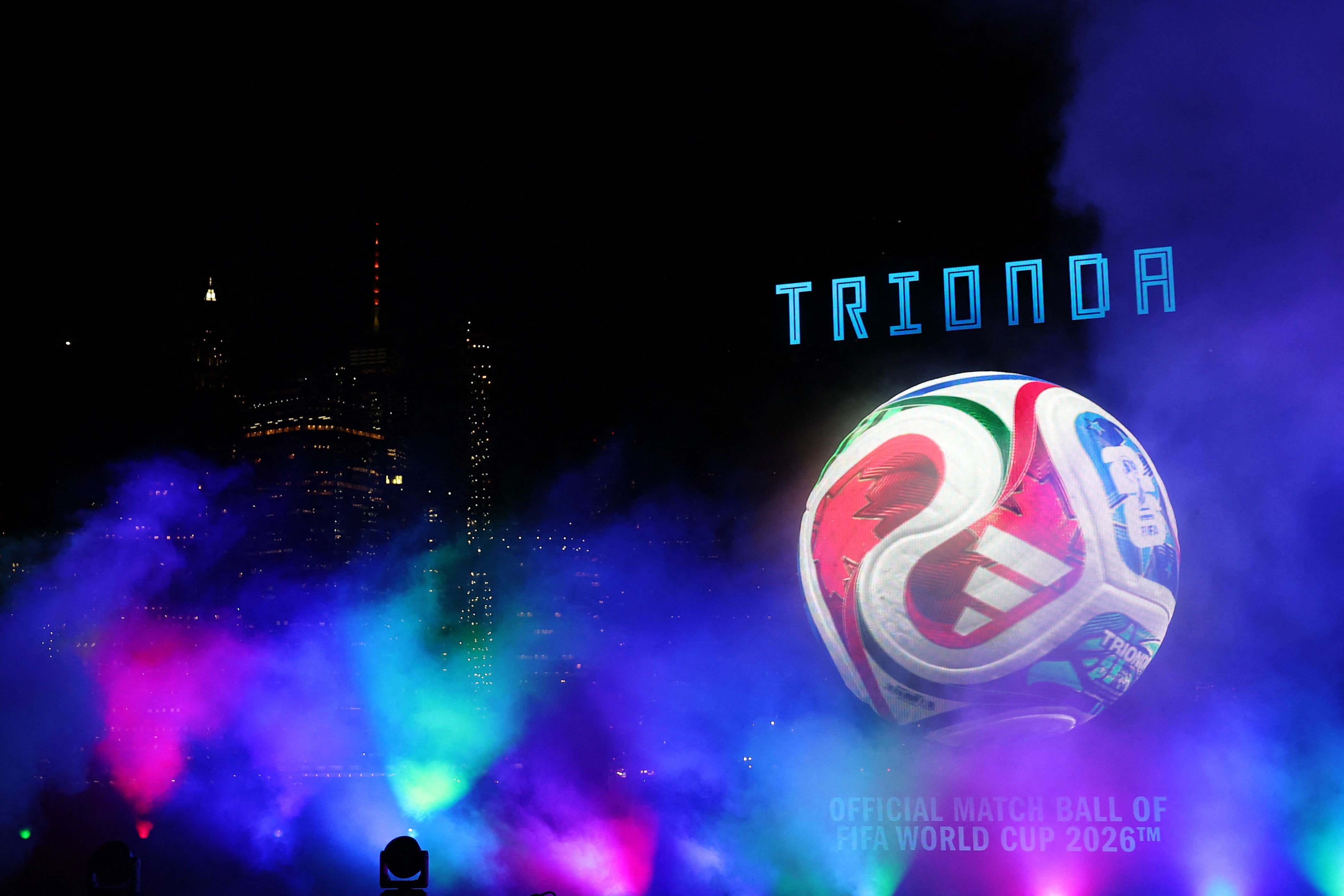4198x2799 Trionda Unveiled As 2026 World Cup's Four Panel Ball