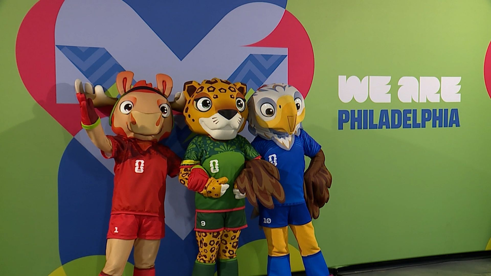 1920x1080 FIFA World Cup 26 Mascots Make First Ever Visit To Philadelphia