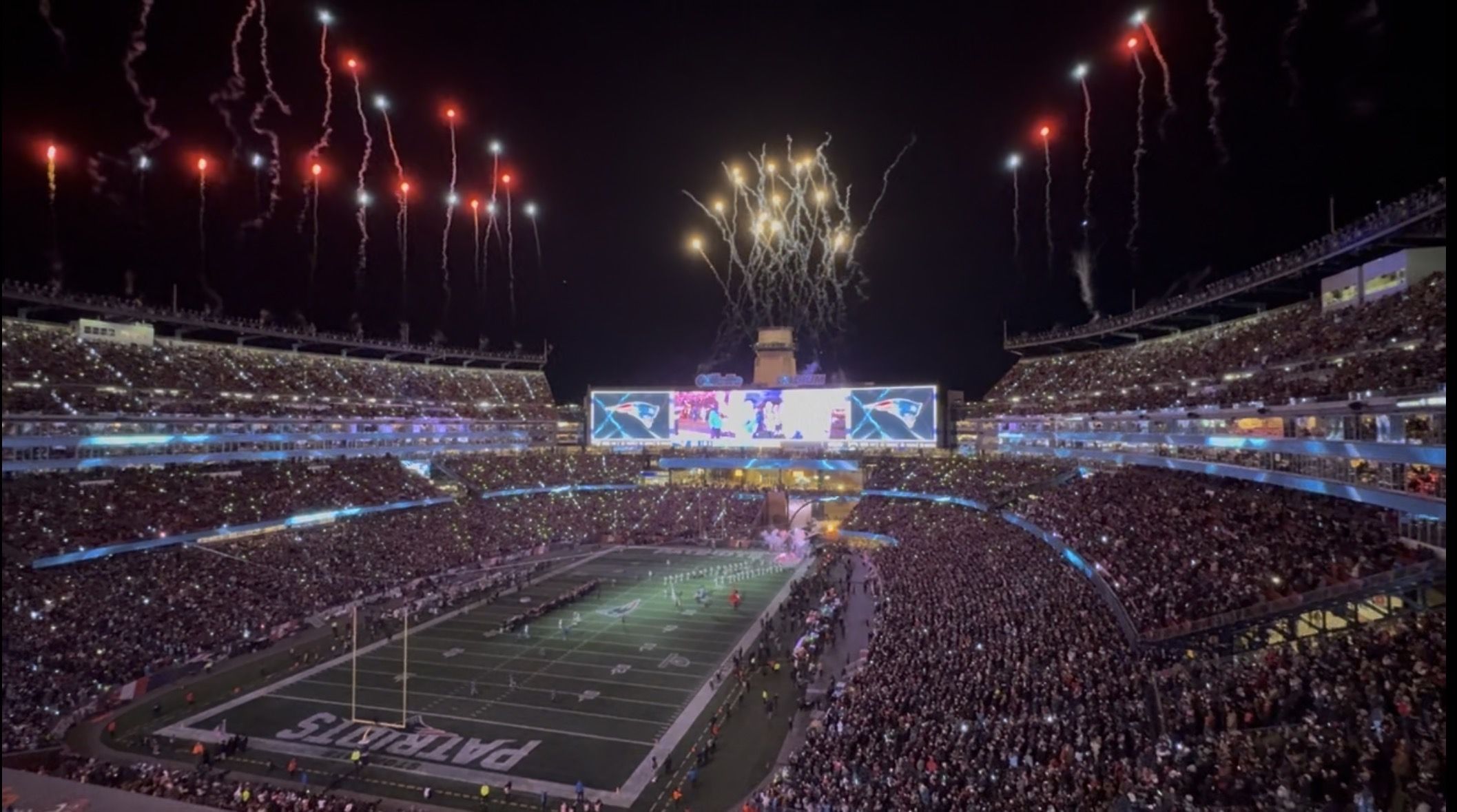 2115x1179 Old school feel returns to Gillette Stadium in Wild Card win