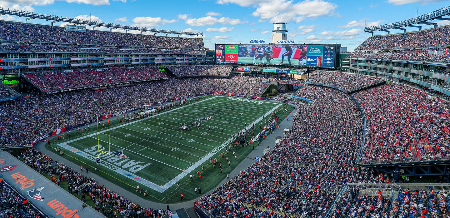 1440x698 Gillette Stadium and Sustainability. Enel North America