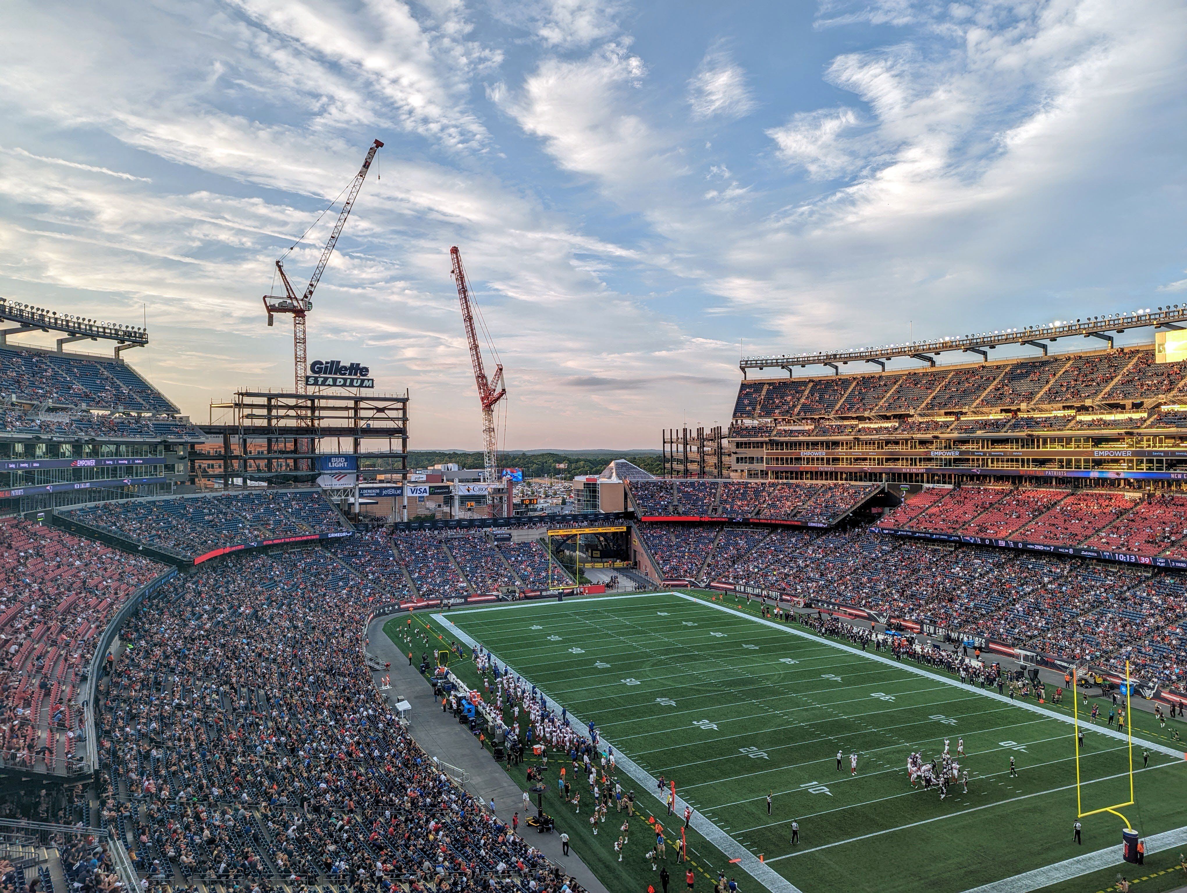4080x3072 Which is under more construction: Gillette Stadium, or the offense? ( Patriots overreactions)