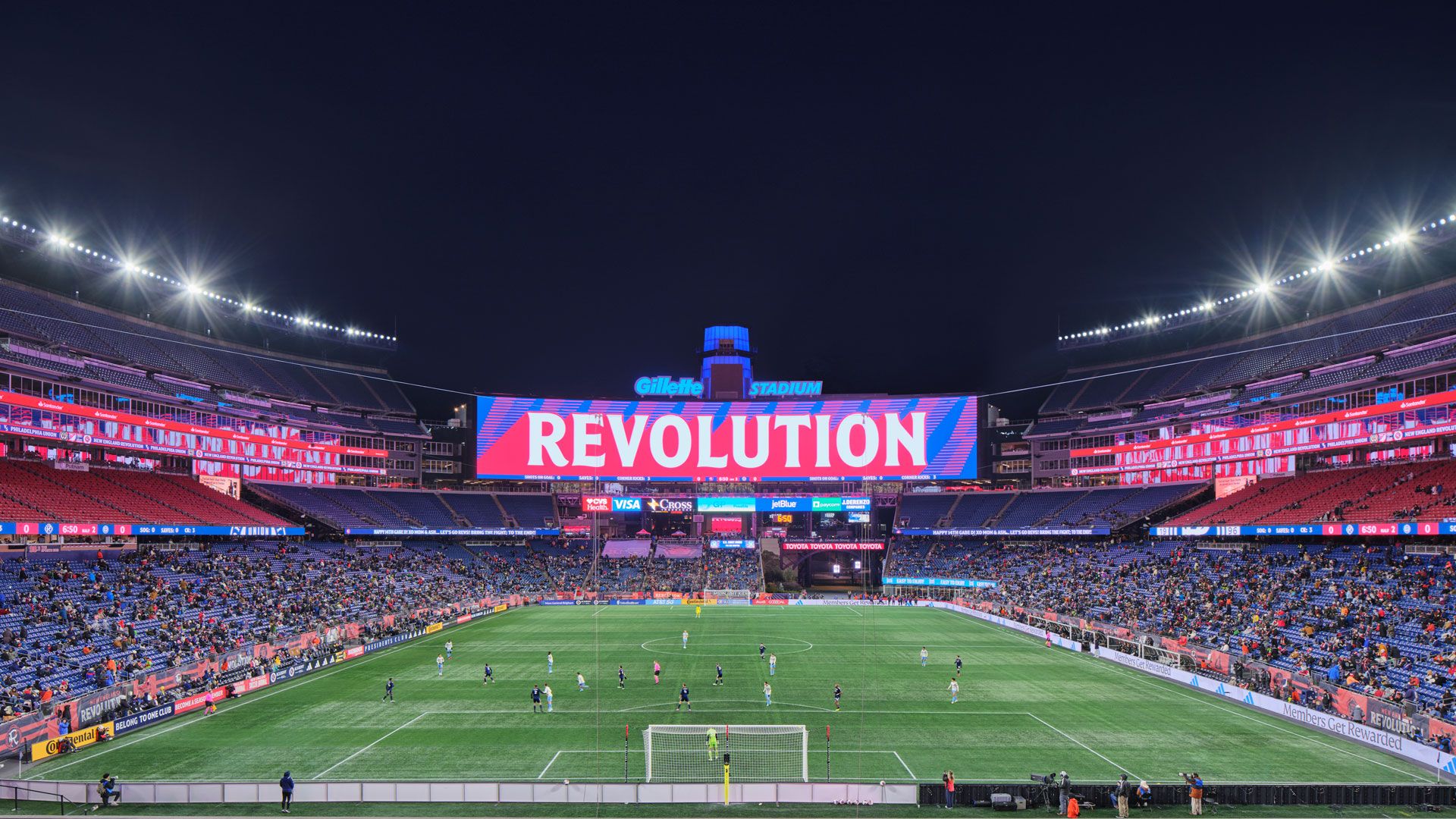 1920x1080 Gillette Stadium North End Zone