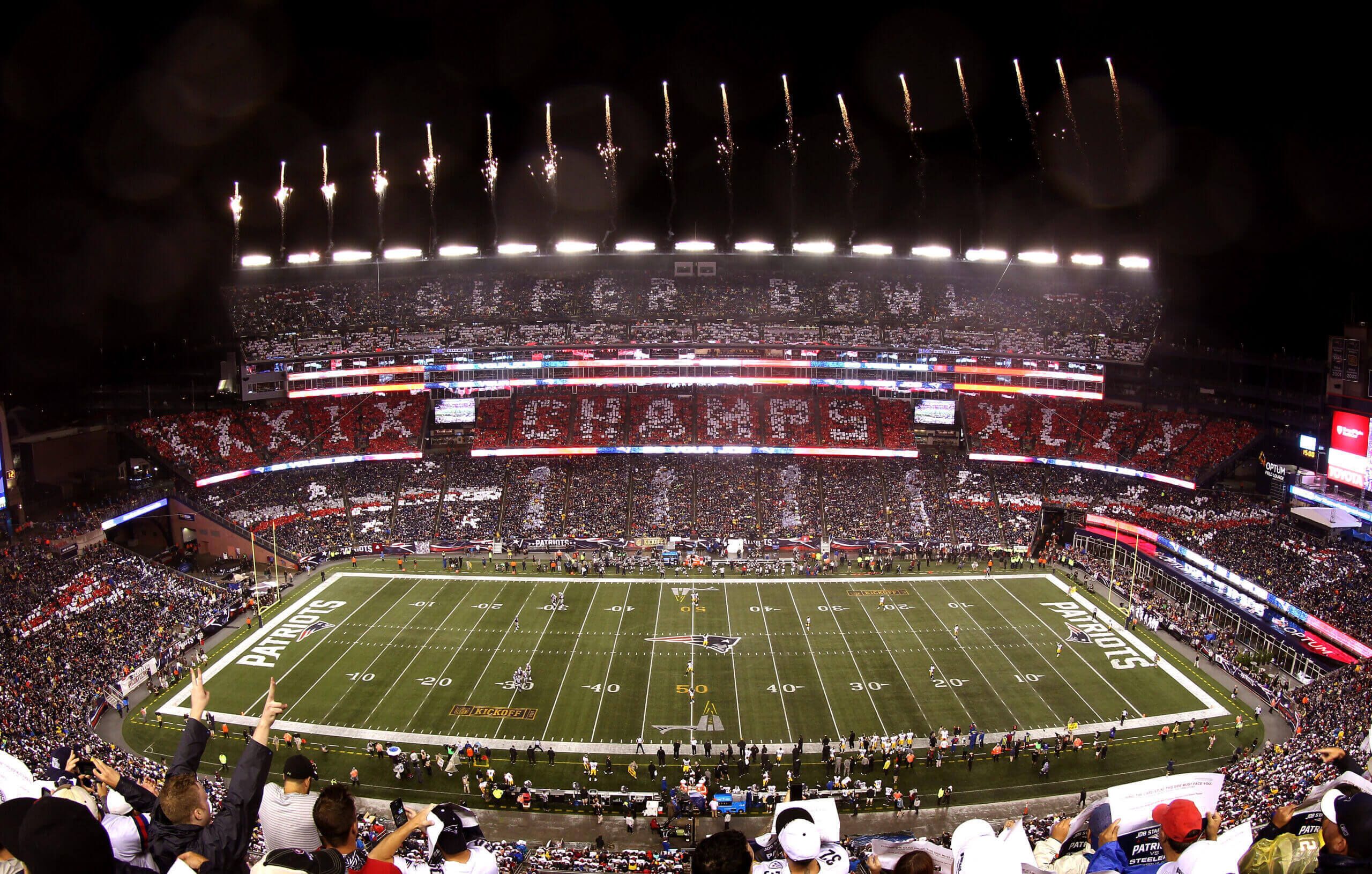 2560x1630 New England Patriots: Ranking 20 years of season openers at Gillette Stadium