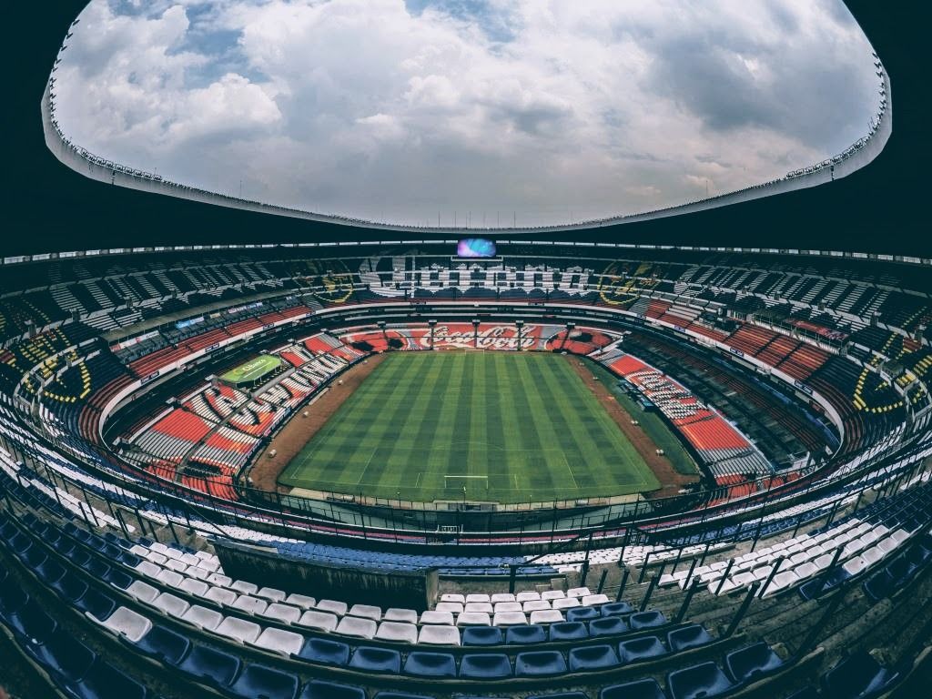 1024x768 Greats Of The Game Azteca Home stadium of Mexican team Club
