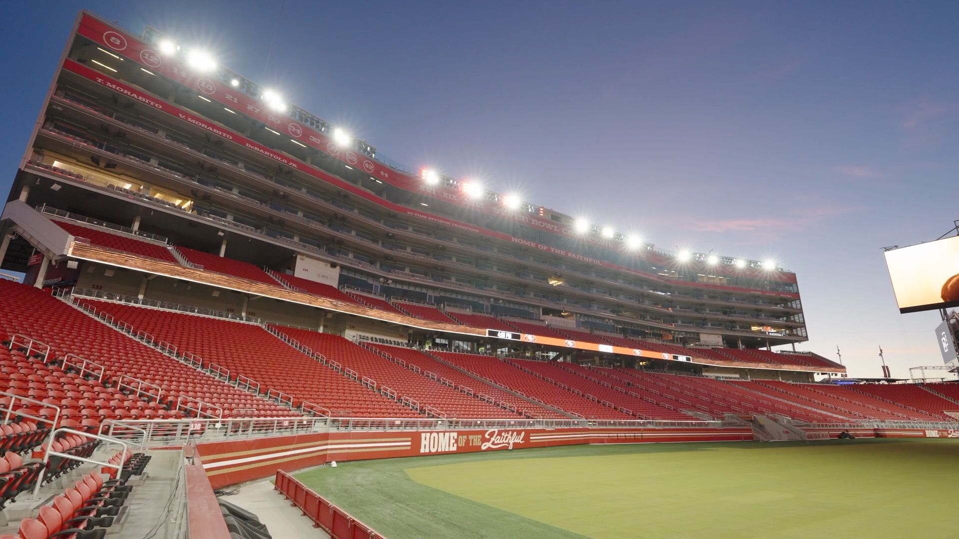 1920x1080 Levi's Stadium boasts NFL's largest video boards after $200M renovation