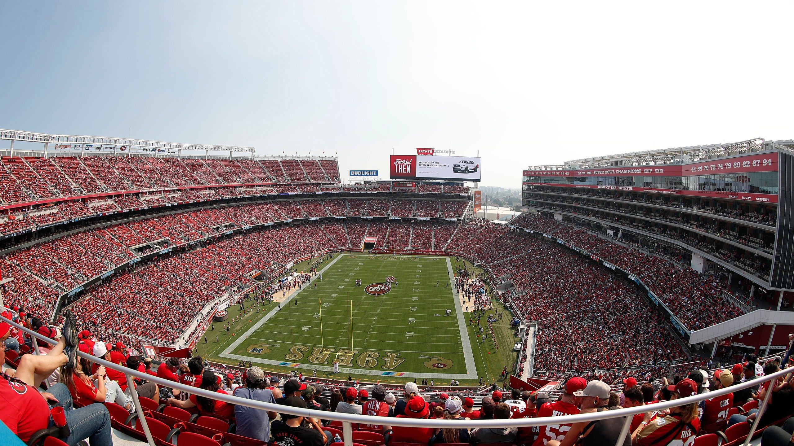 2560x1440 San Francisco 49ers Super Bowl: Levi's Stadium expected to host Super Bowl 60