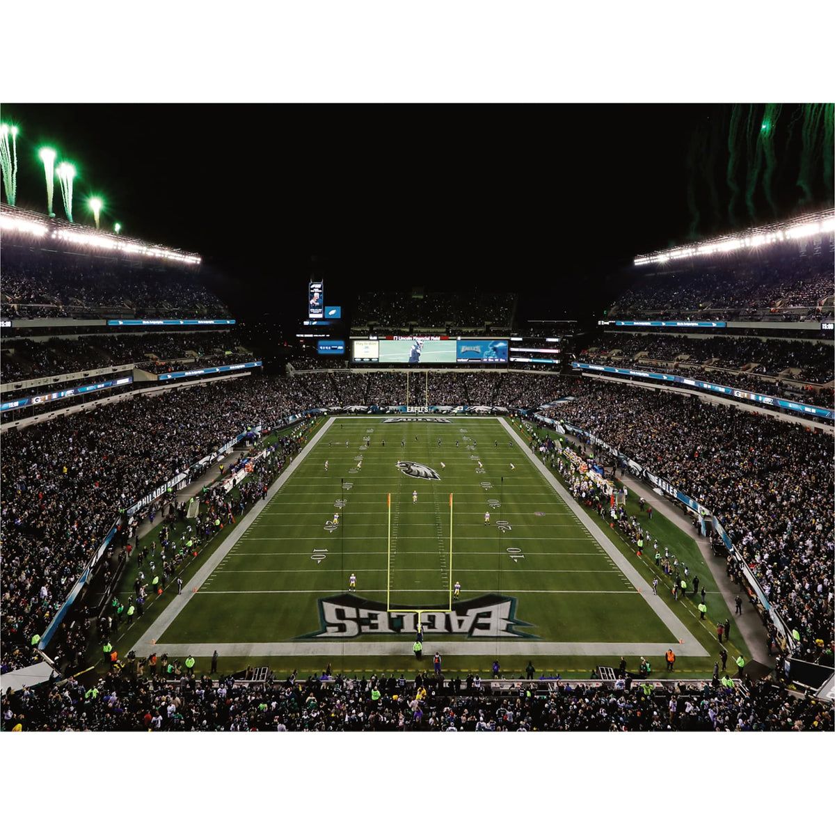 1200x1200 Lincoln Financial Field Endzone View & Stick Poster