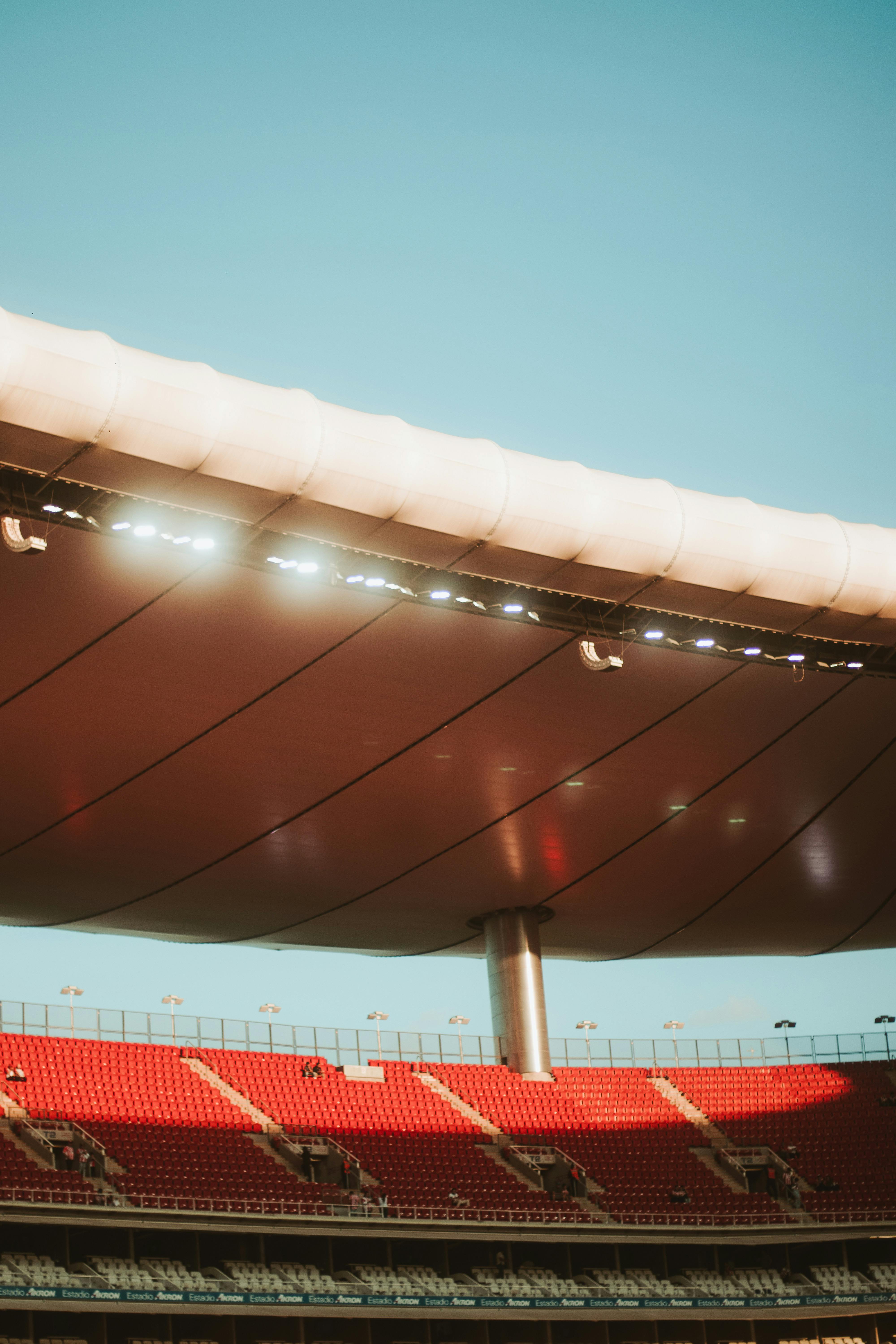 4000x6000 Stadium Roof at Sunset in Guadalajara · Free