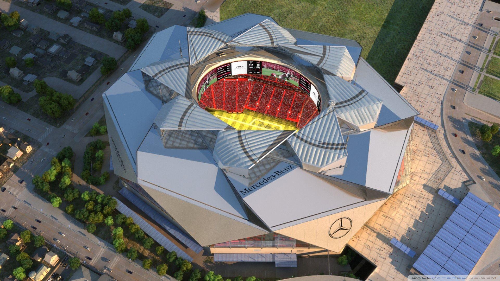 1920x1080 Mercedes Benz Stadium Wallpaper