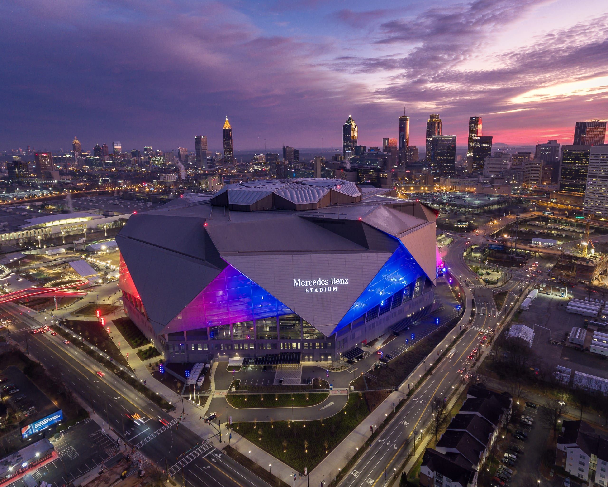2560x2048 Mercedes Benz Stadium In Atlanta Selected As Site Of Potential Buffalo Kansas City AFC Championship Game