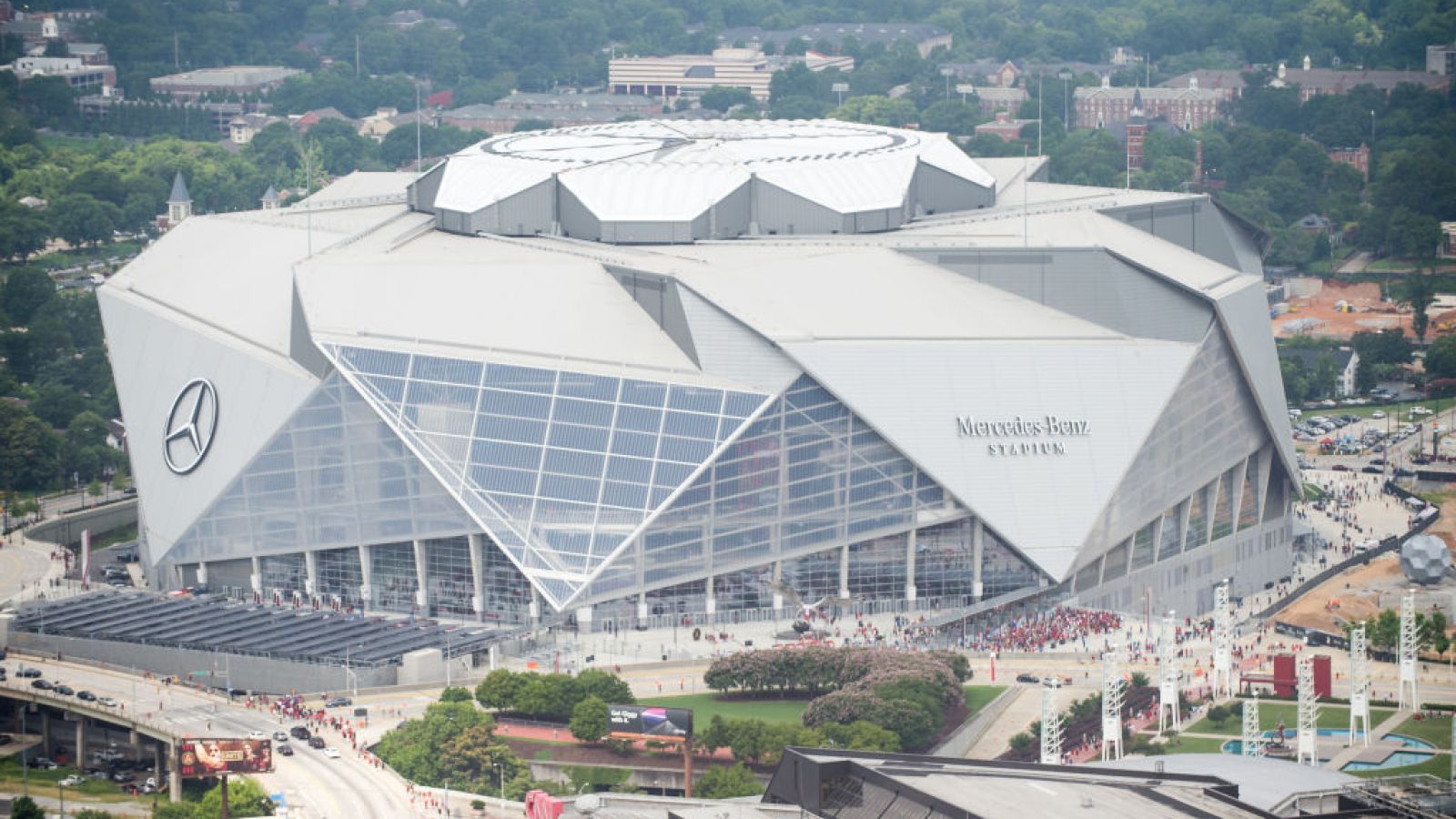 1600x900 Roof At Mercedes Benz Stadium In Atlanta Finally Open For Business
