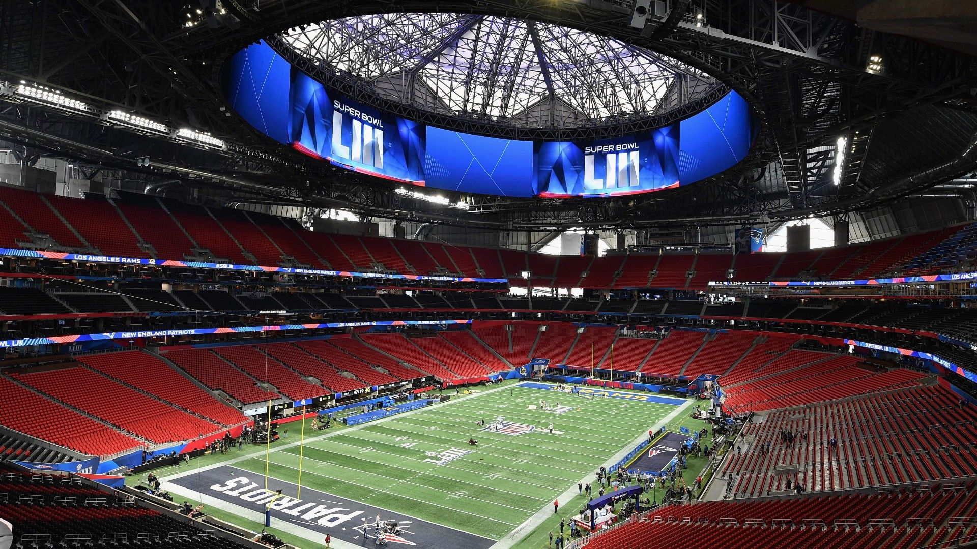 1920x1080 Atlanta Falcons Stadium: What Is Mercedes Benz Stadium's Capacity And How Much Did It Cost To Build?. DAZN News US