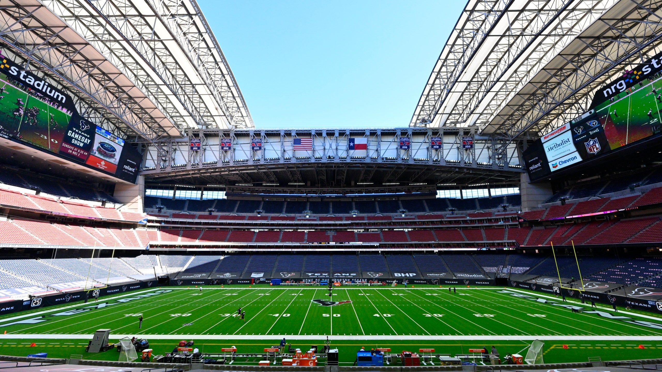 2560x1440 Study: NRG Stadium Ranks For “Safest” Arena For COVID 19