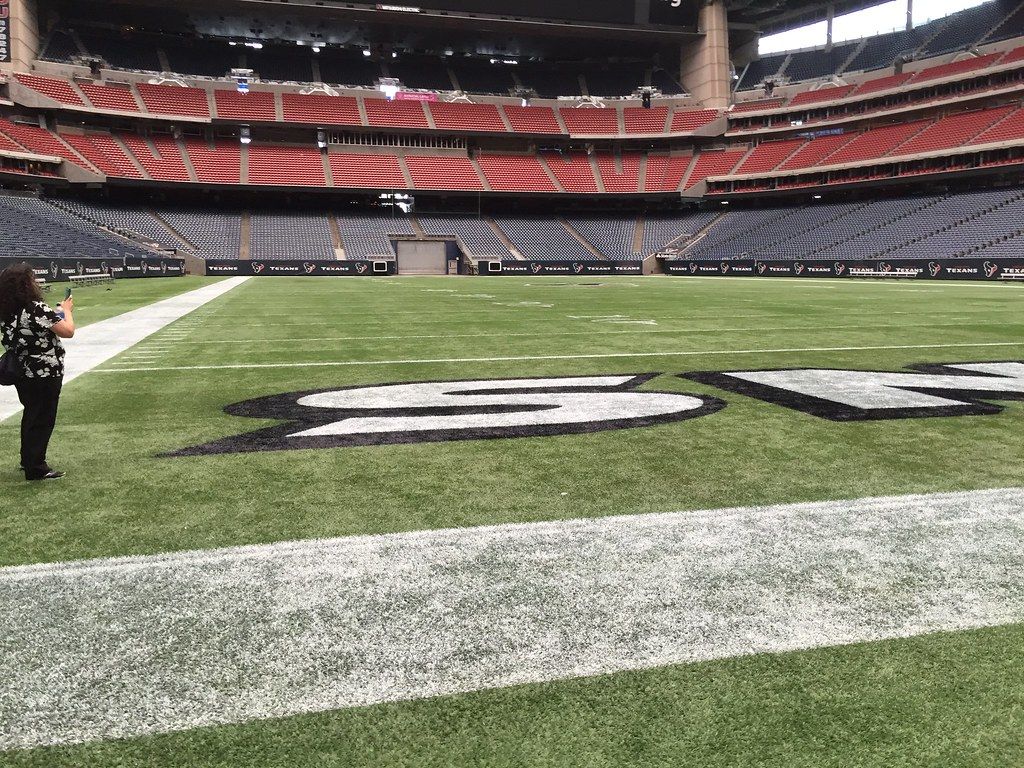 1024x768 NRG Stadium. On the field