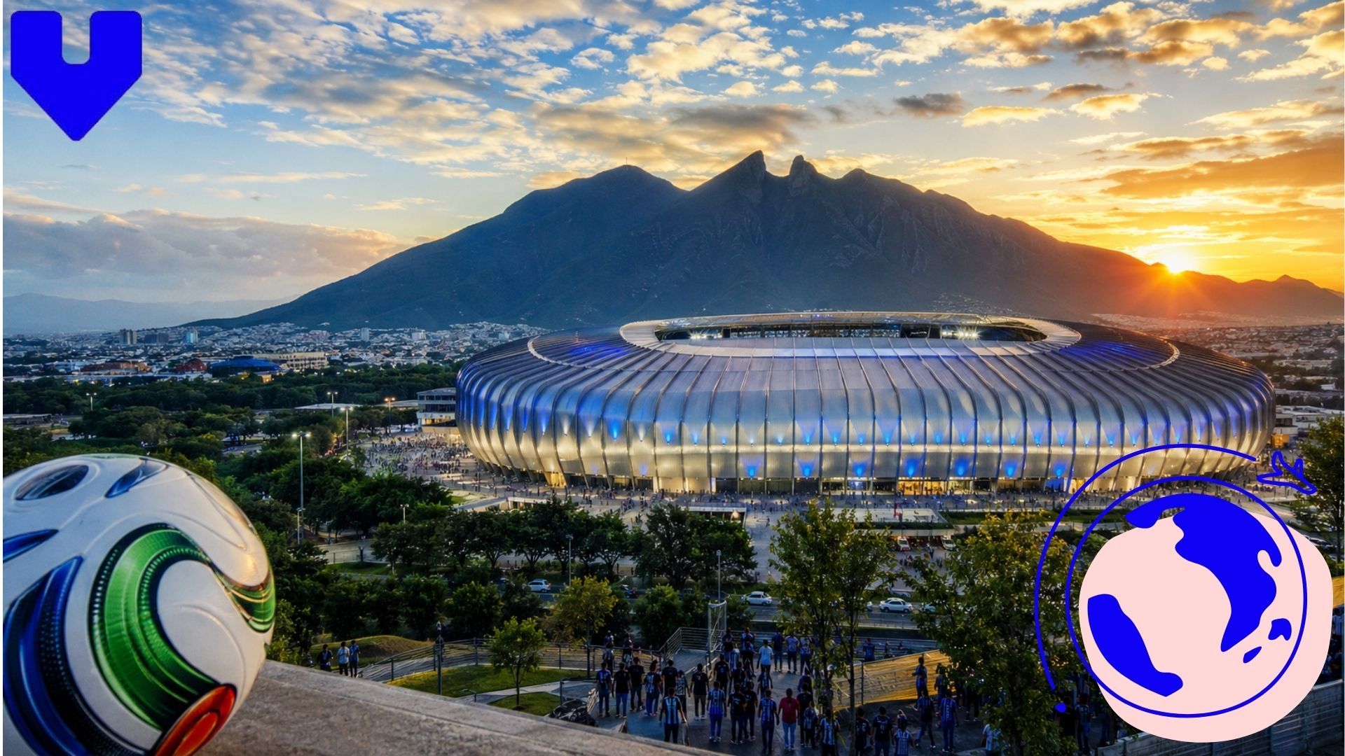 1920x1080 Monterrey World Cup 2026 Estadio BBVA Stadium Travel Guide