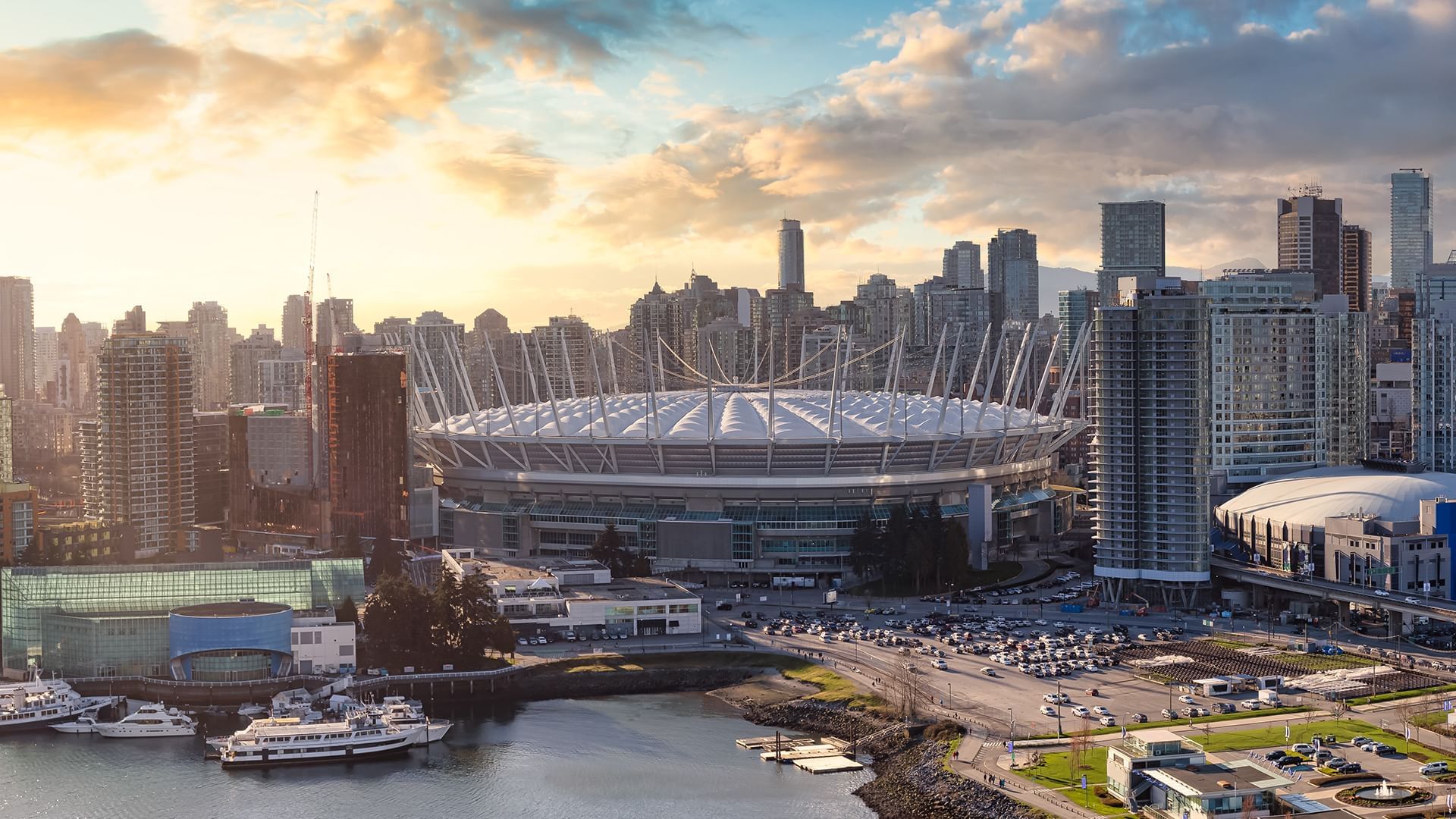 1920x1080 BC Place. Coast Coal Harbour Vancouver Hotel