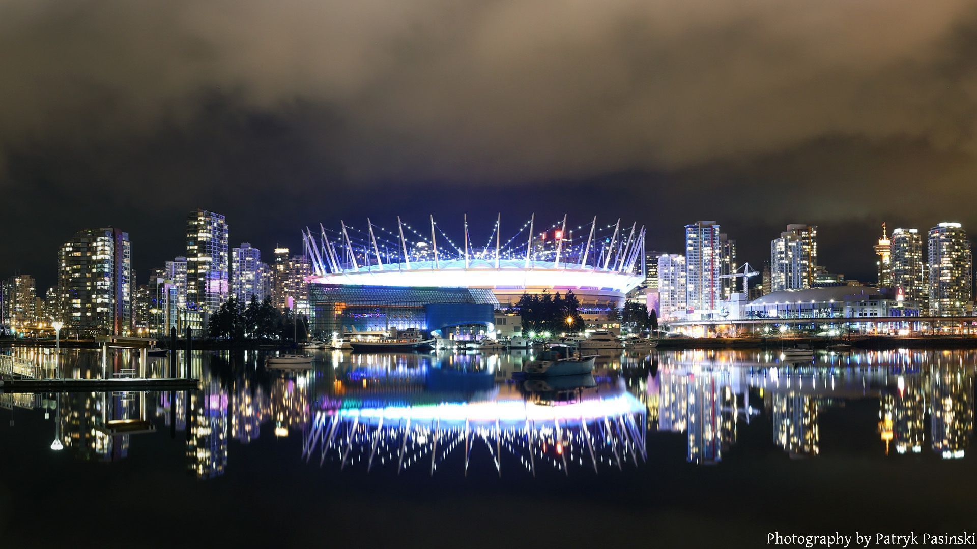 1920x1080 Vancouver BC Place wallpaper