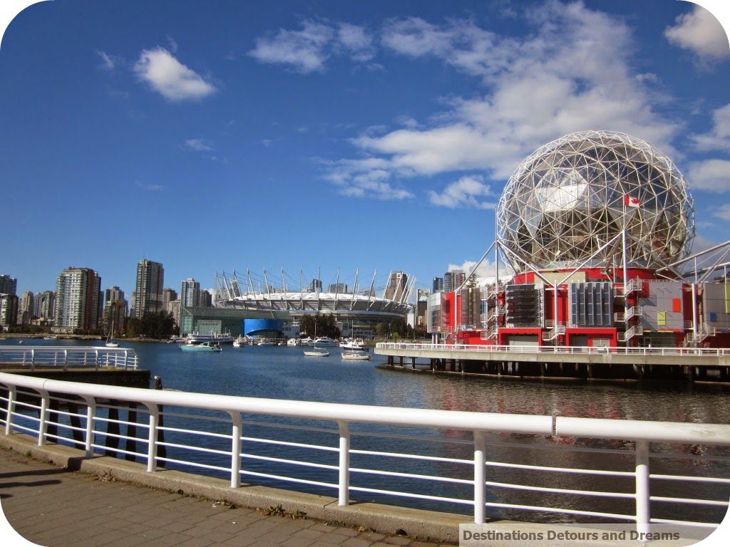 1024x768 image Vancouver Science World And Bc Place. Destinations Detours And Dreams